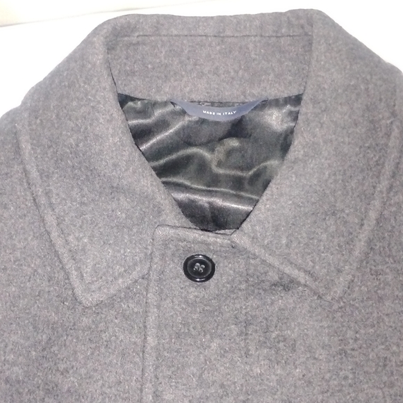 Brooks Brothers Other - Brooks Brothers Vtg Wool Angora Topcoat 42R Charcoal Grey Overcoat Suit Jacket
